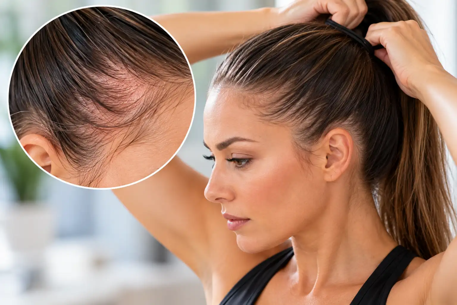 hair health and tight ponytails