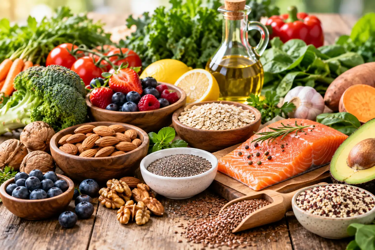 Healthy foods for healthy hair